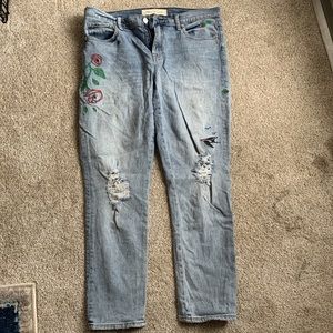 Embroidered Best Girlfriend jeans from Gap